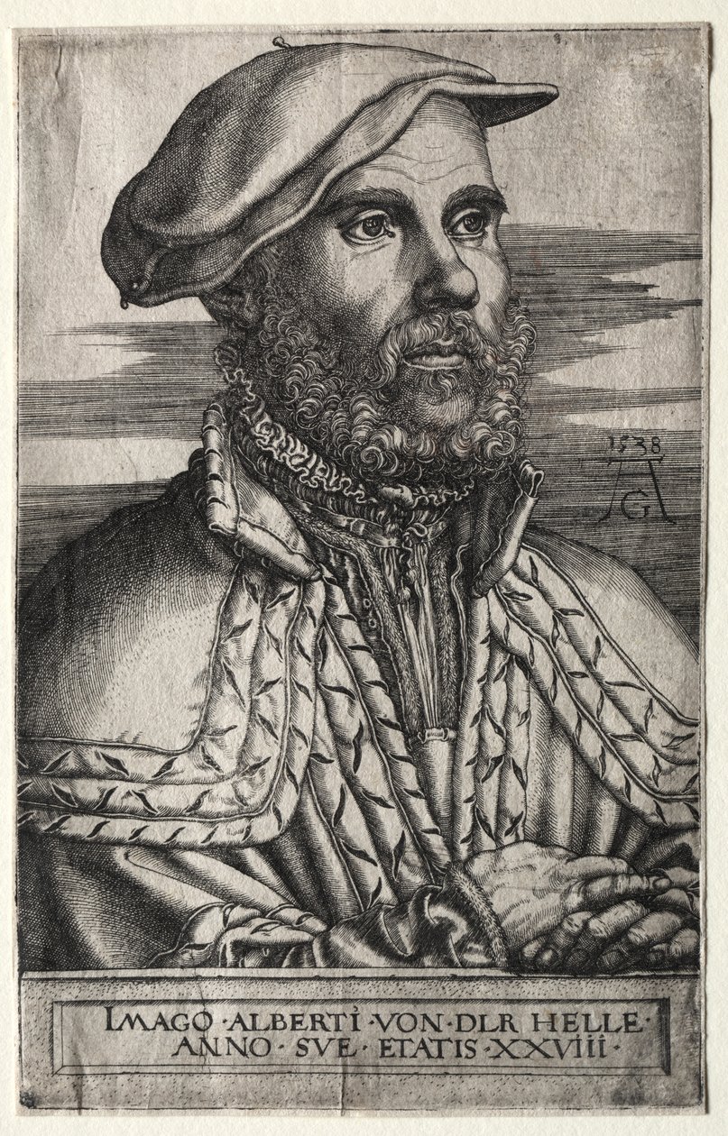 Albert van der Helle af Heinrich Aldegrever