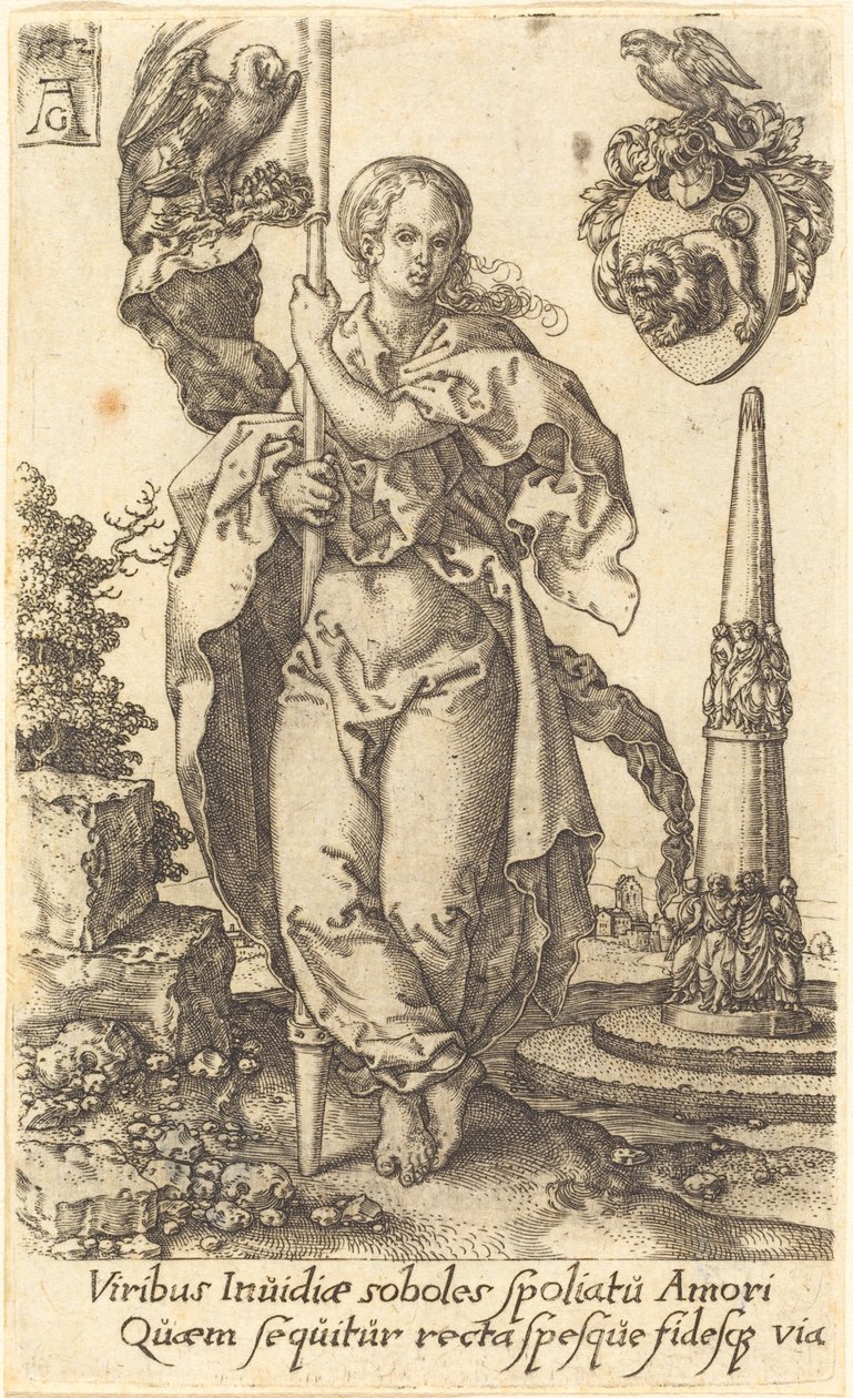 Velgørenhed af Heinrich Aldegrever