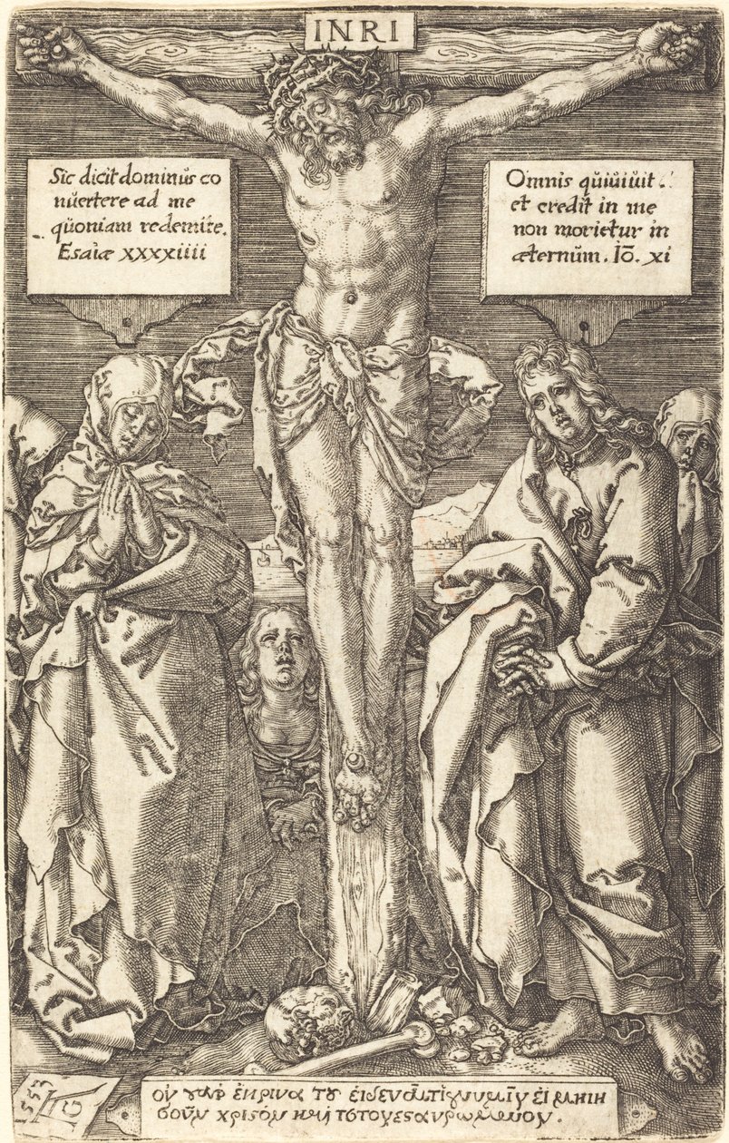 Kristus på korset af Heinrich Aldegrever