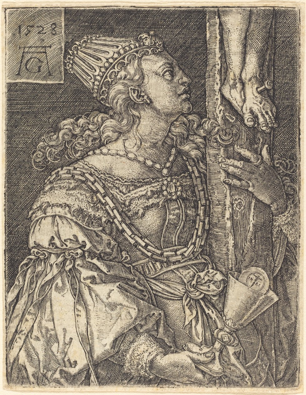 Tro, 1528. af Heinrich Aldegrever