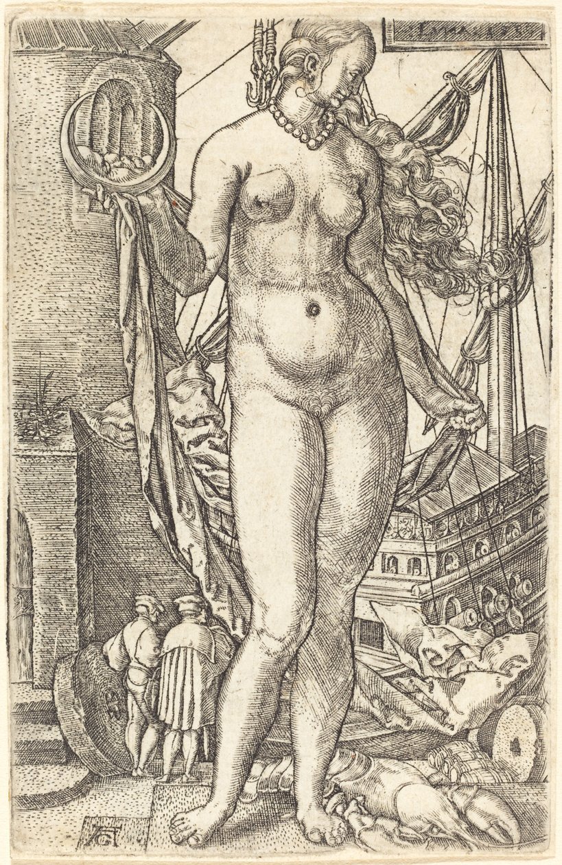 Luna af Heinrich Aldegrever