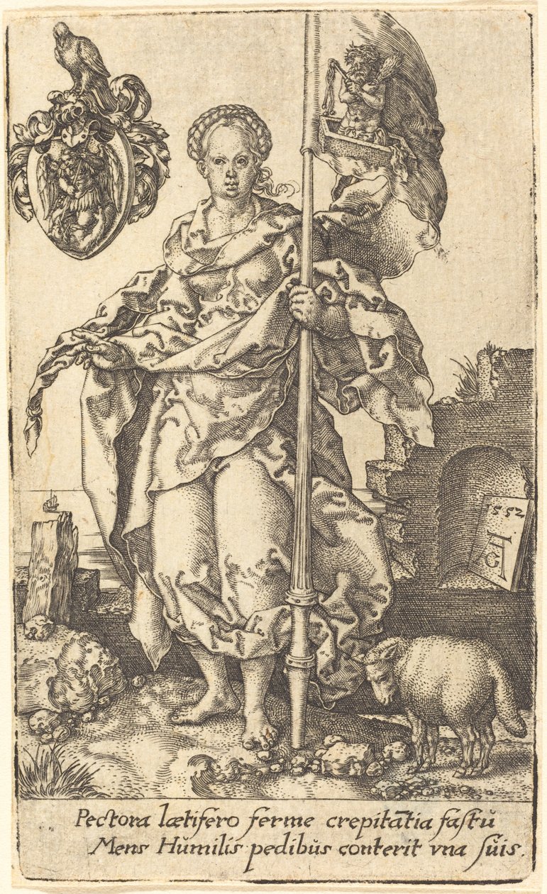 Beskedenhed af Heinrich Aldegrever