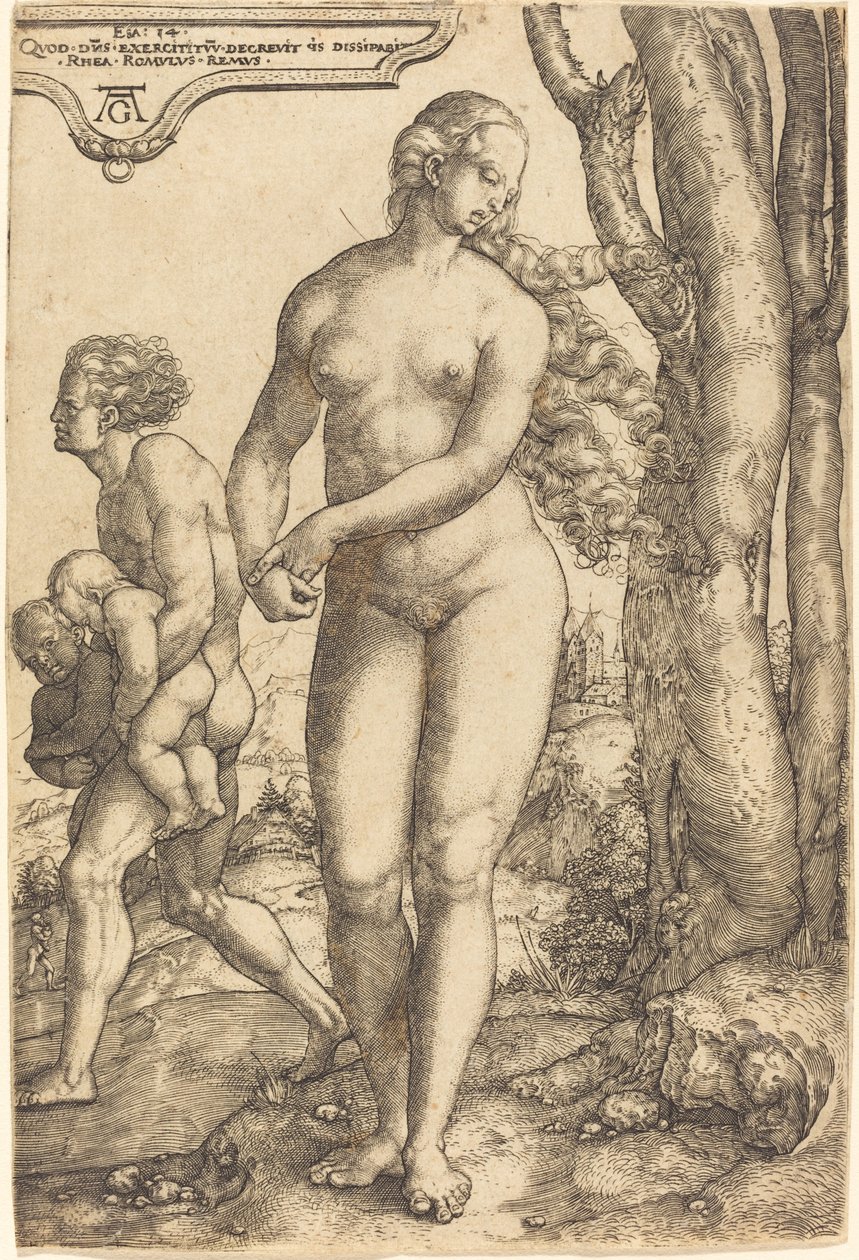 Rhea Silvia. af Heinrich Aldegrever