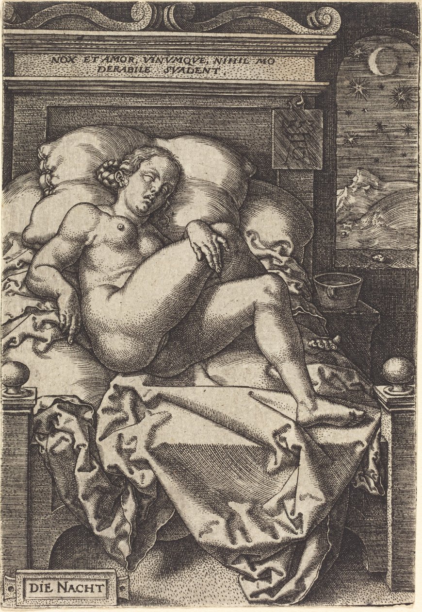 Natten af Heinrich Aldegrever