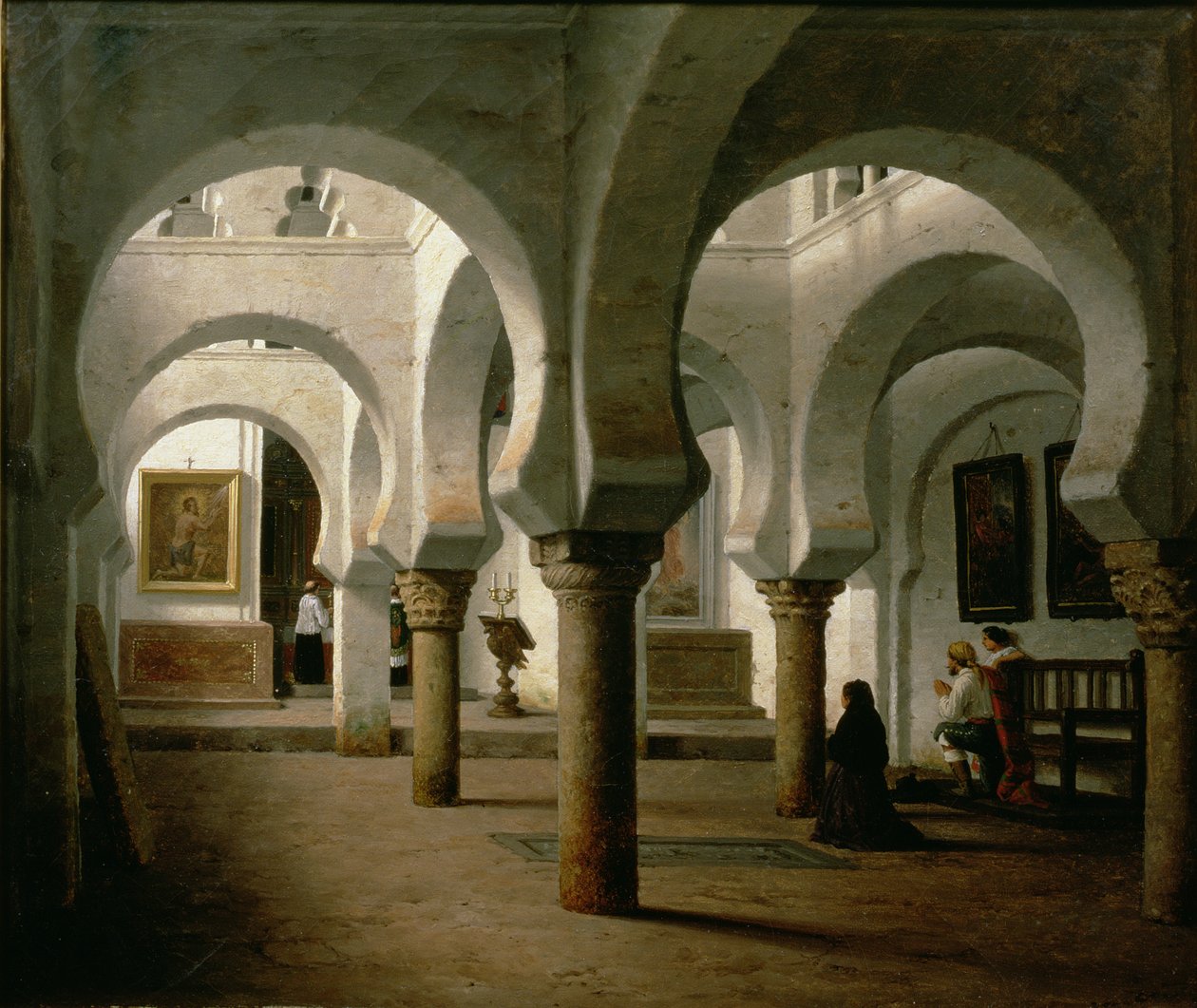 Et sidekapel, Pisa-katedralen af Heinrich Hansen