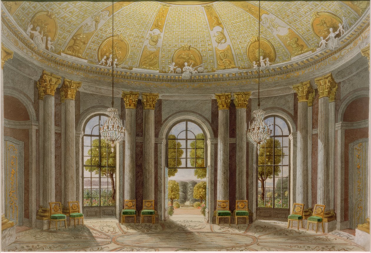 Marmorhal i Sanssouci-paladset af Heinrich Hintze