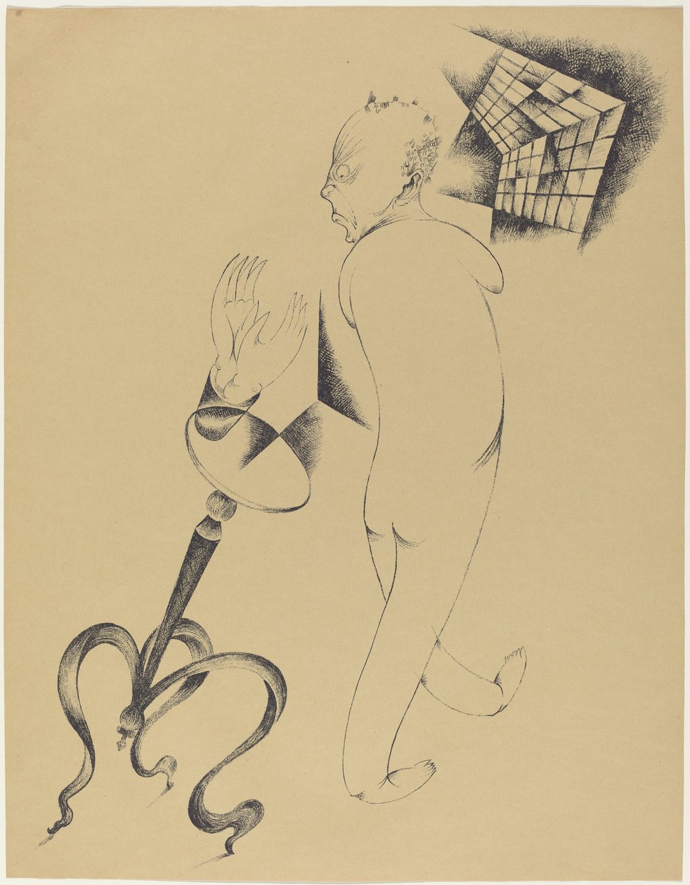 Hallucinationer (Hallucinationer) af Heinrich Hoerle