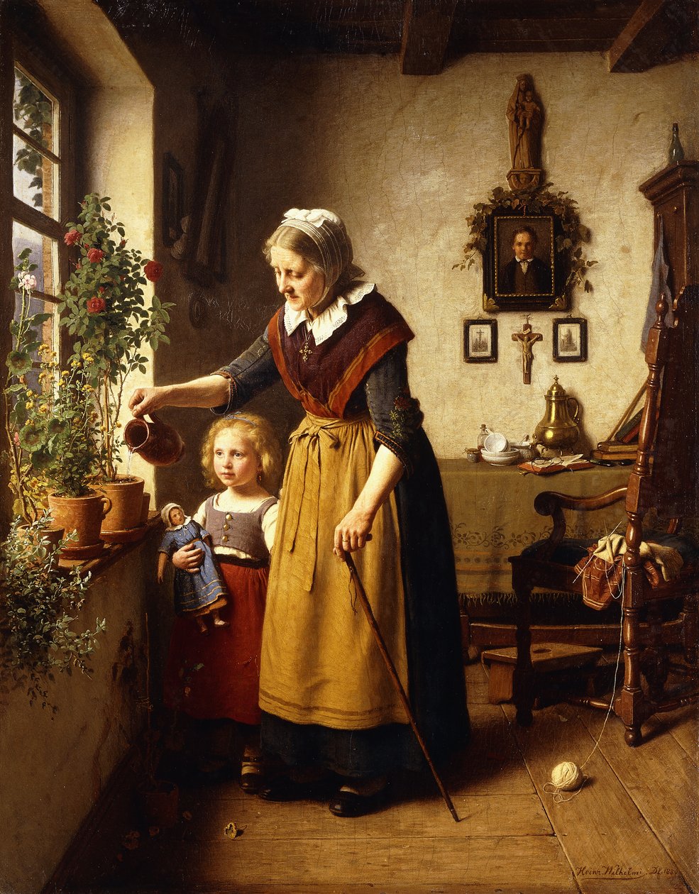 Bedstemødres grønne tommelfinger af Heinrich Wilhelm