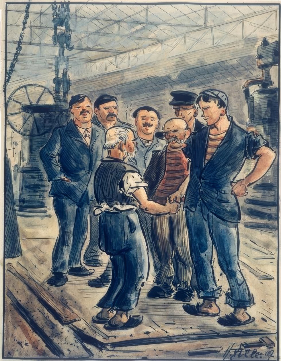 Jubilæet I af Heinrich Zille