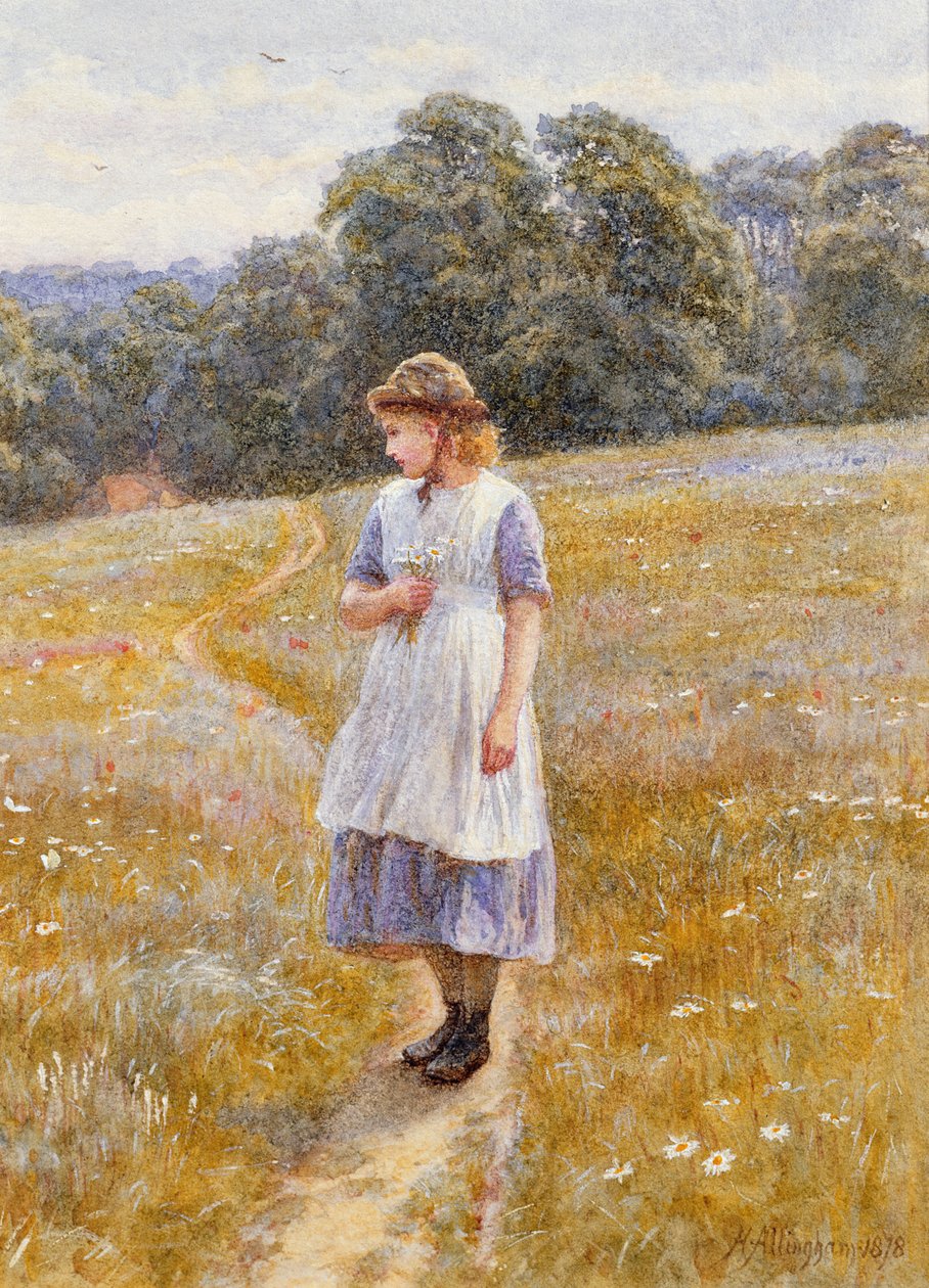 Daydreamer, 1878 af Helen Allingham