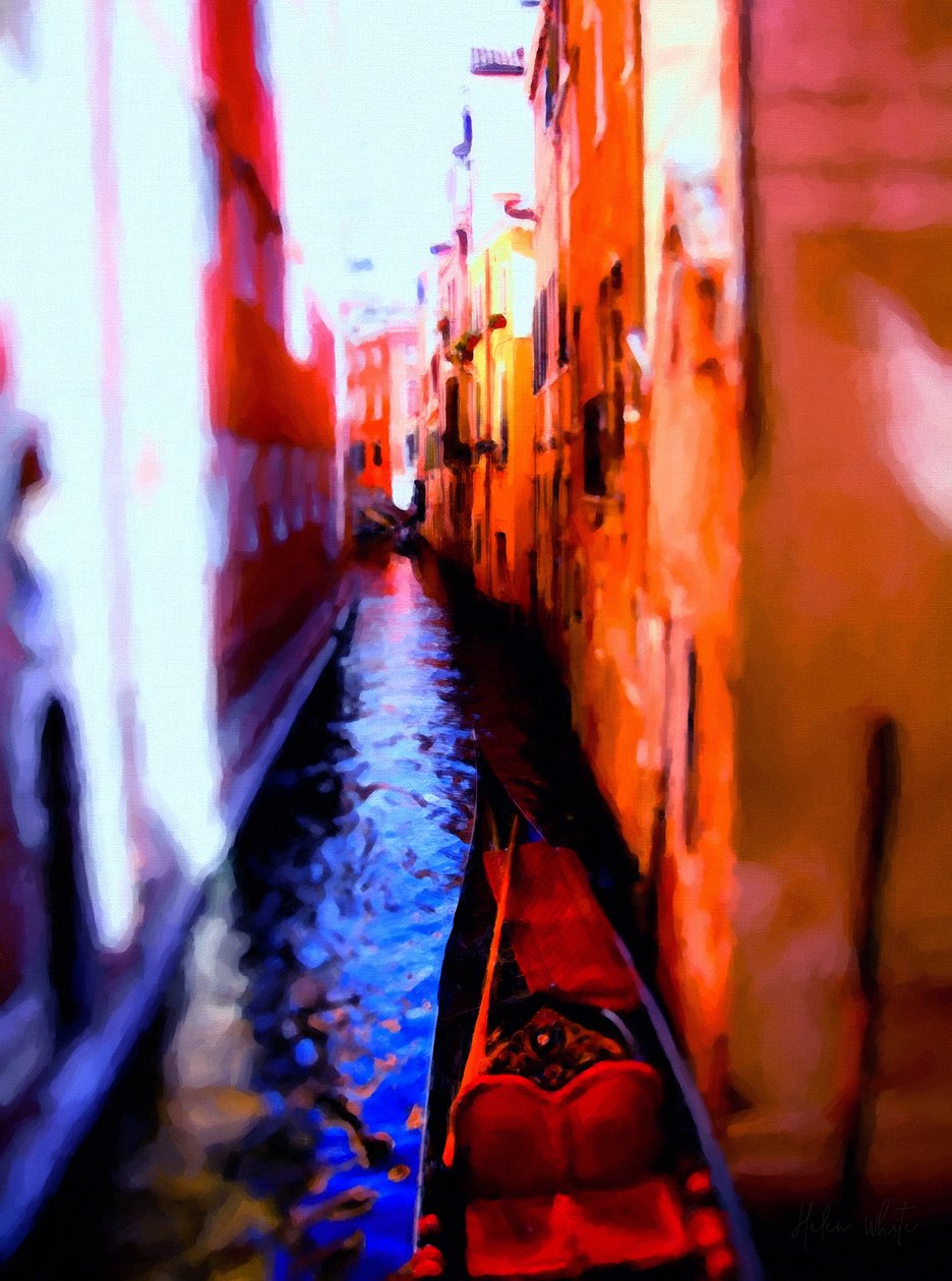 Tiny Canal, 2018, af Helen White