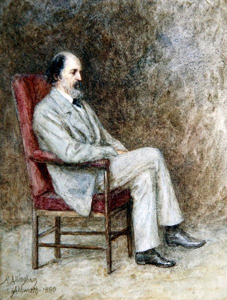 Alfred, Lord Tennyson af Helen Allingham