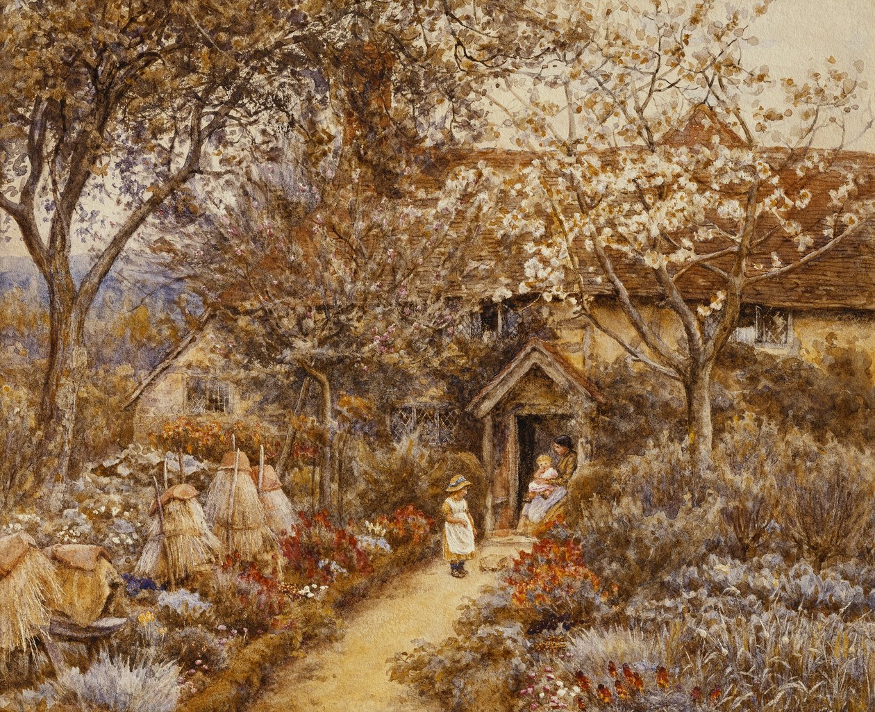 Forår, 1883 af Helen Allingham