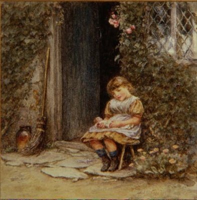 Yndlingsdukken af Helen Allingham