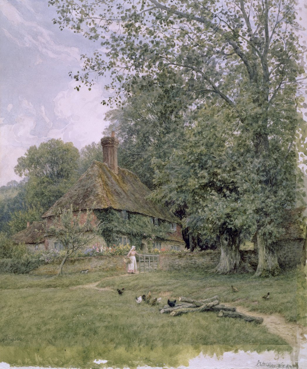 Valewood Farm, 1891 af Helen Allingham