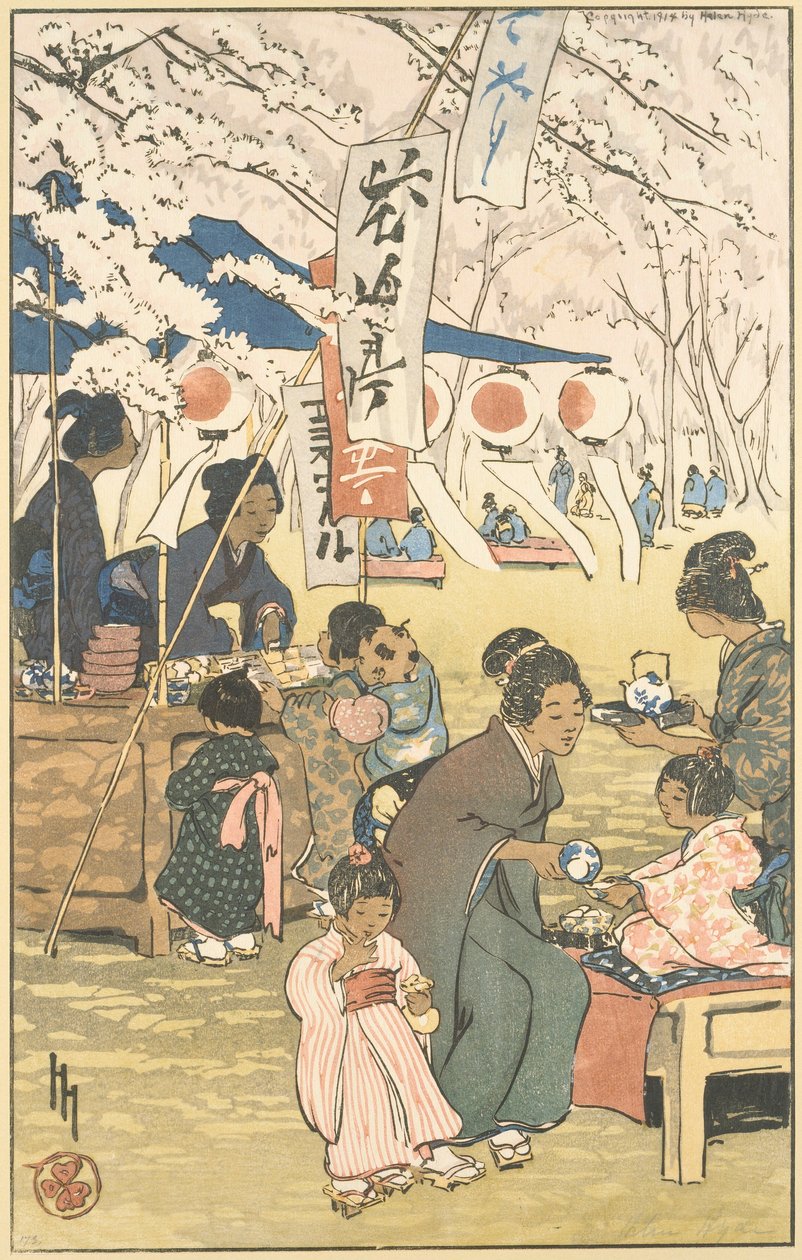 Tid til blomster i Tokyo af Helen Hyde