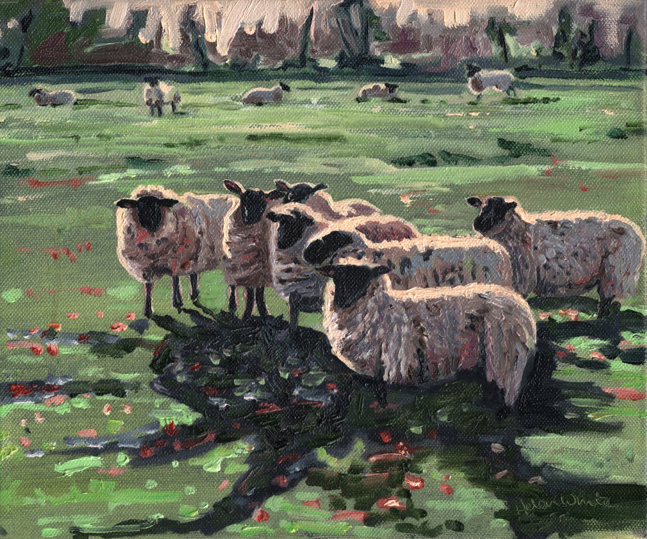 Nysgerrig flok I, 2009, af Helen White