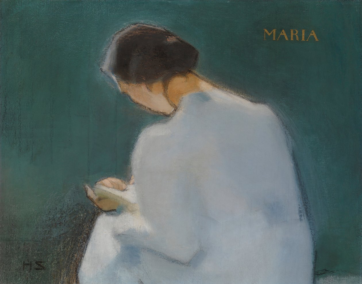 Maria, 1909. af Helene Schjerfbeck