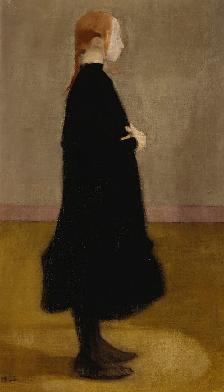 Skolepigen II, 1908. af Helene Schjerfbeck