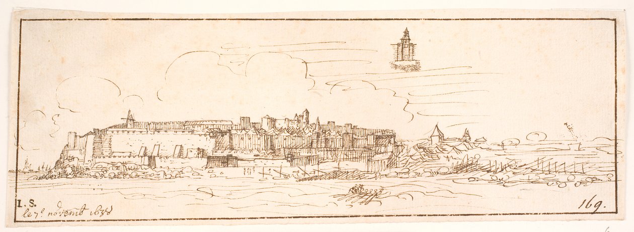 Blaye, ved Garonne Floden af Hem