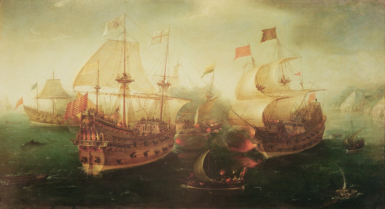 Søslag, 1605 af Hendrick Cornelisz. Vroom