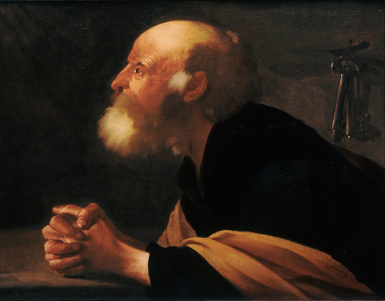 Den angrende Peter af Hendrick ter Brugghen