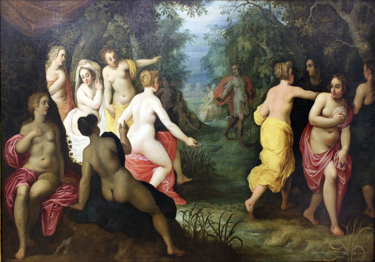 Diana og Actaeon af Hendrick van Balen