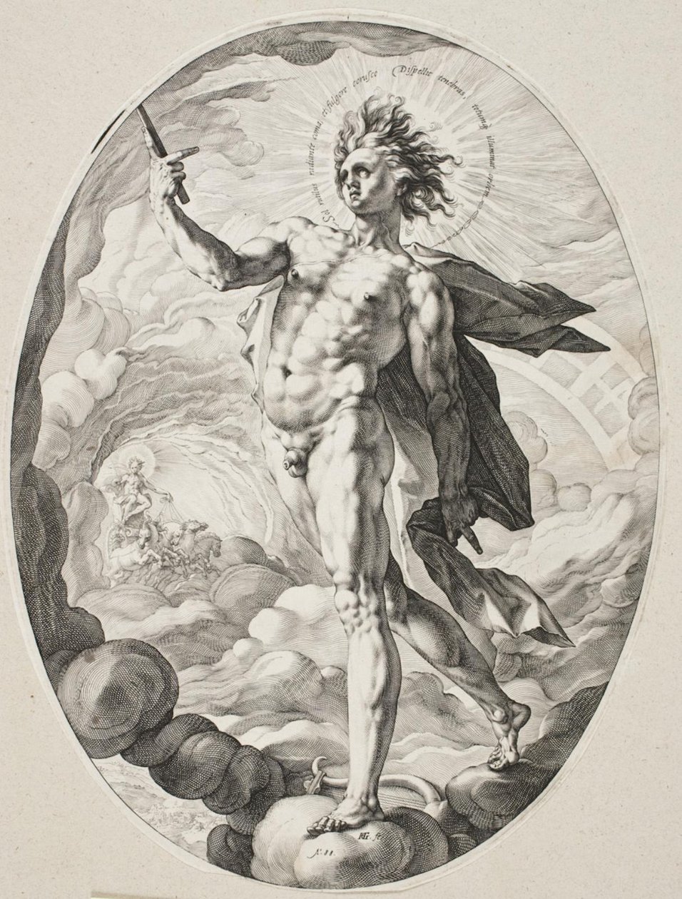 Apollo af Hendrick Goltzius