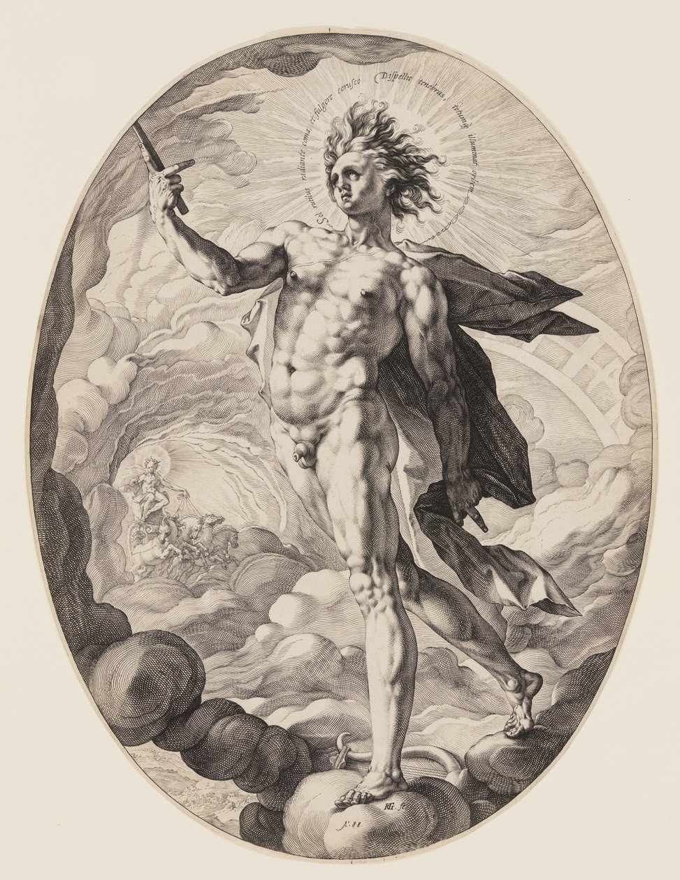 Apollo af Hendrick Goltzius