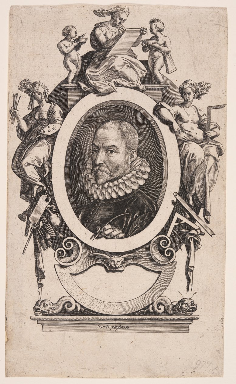 John Stradanus af Hendrick Goltzius