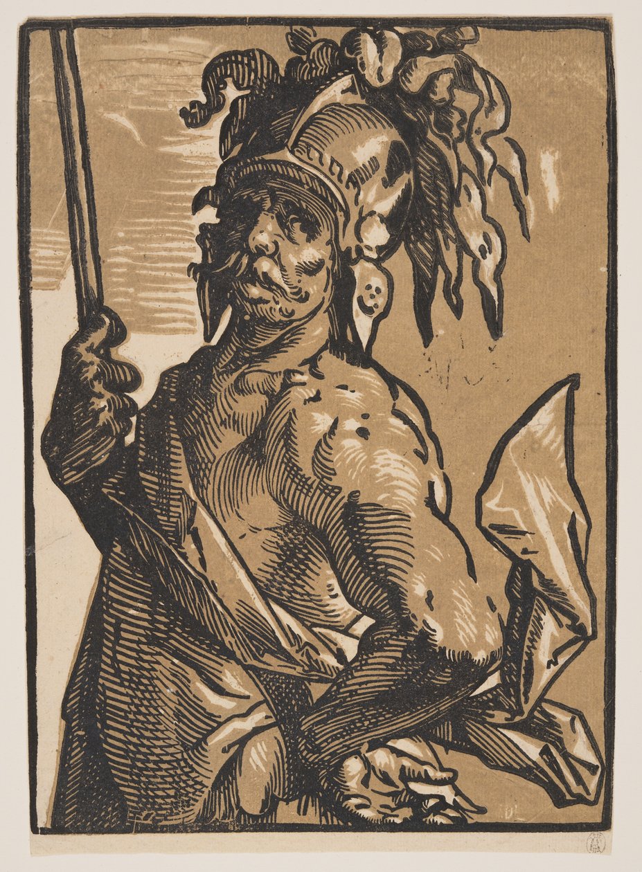 Mars af Hendrick Goltzius