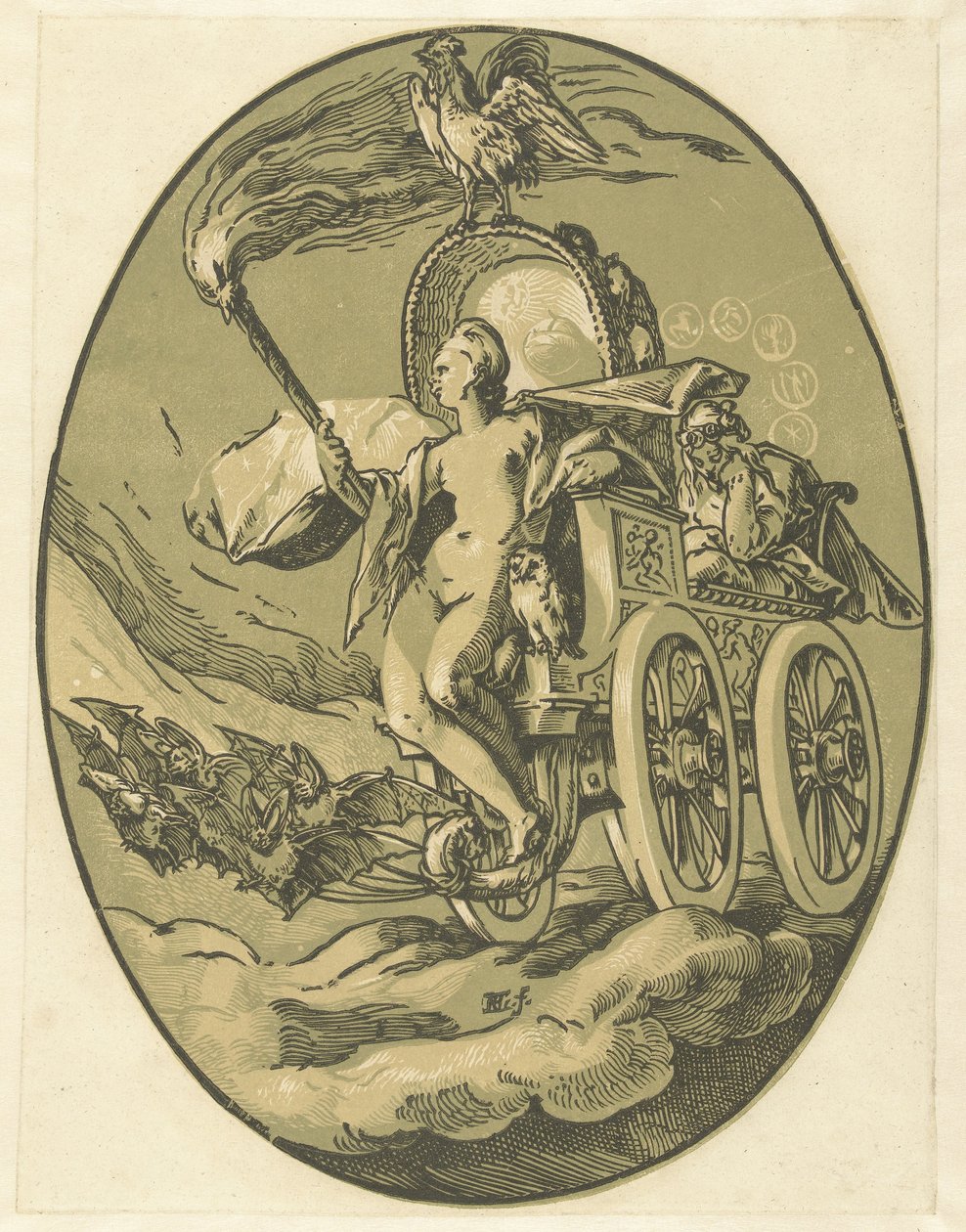 nox Gods and Goddesses (serietitel) af Hendrick Goltzius