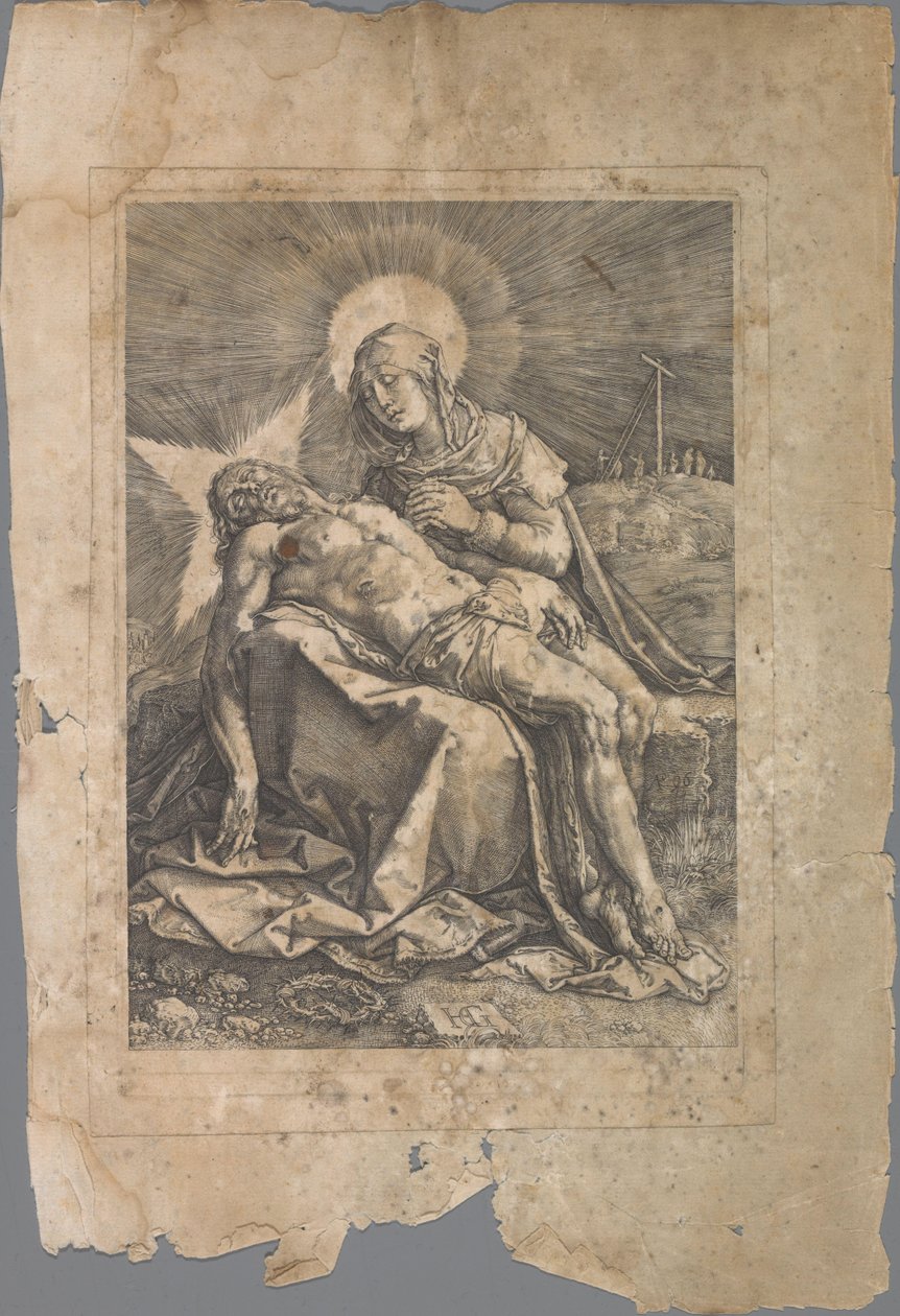 Pieta af Hendrick Goltzius