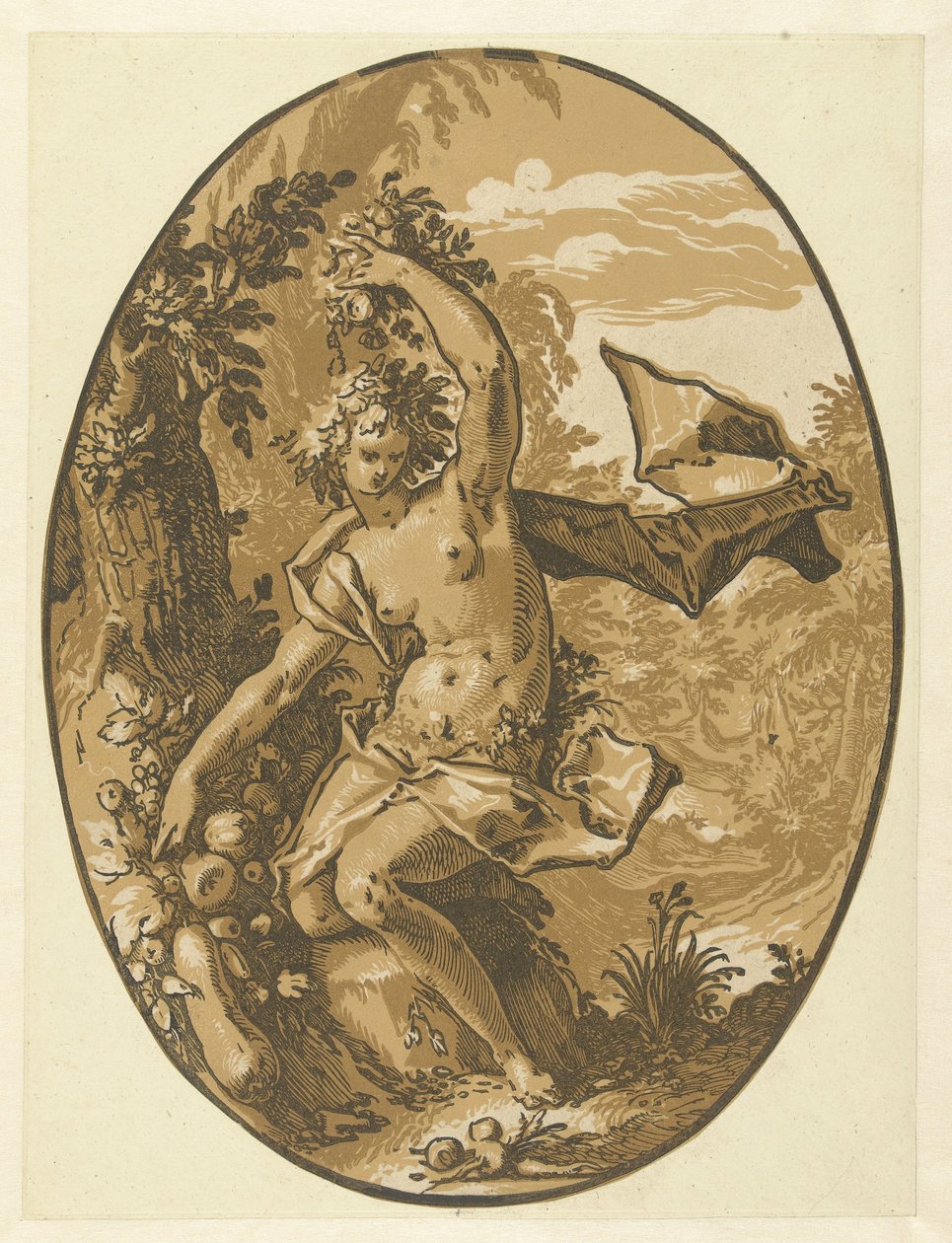 Proserpina Gods and Goddesses (serietitel) af Hendrick Goltzius