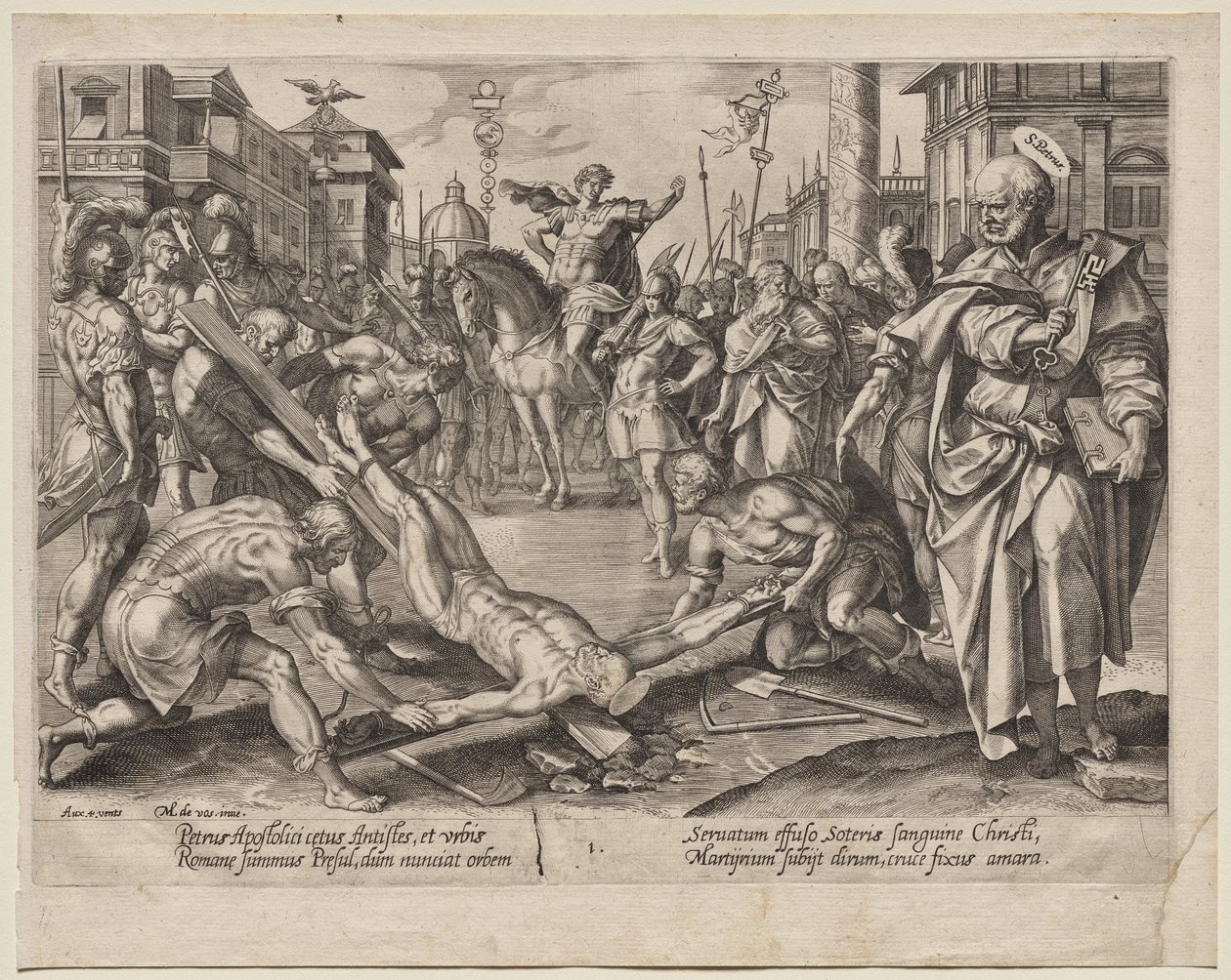 Sankt Peter af Hendrick Goltzius