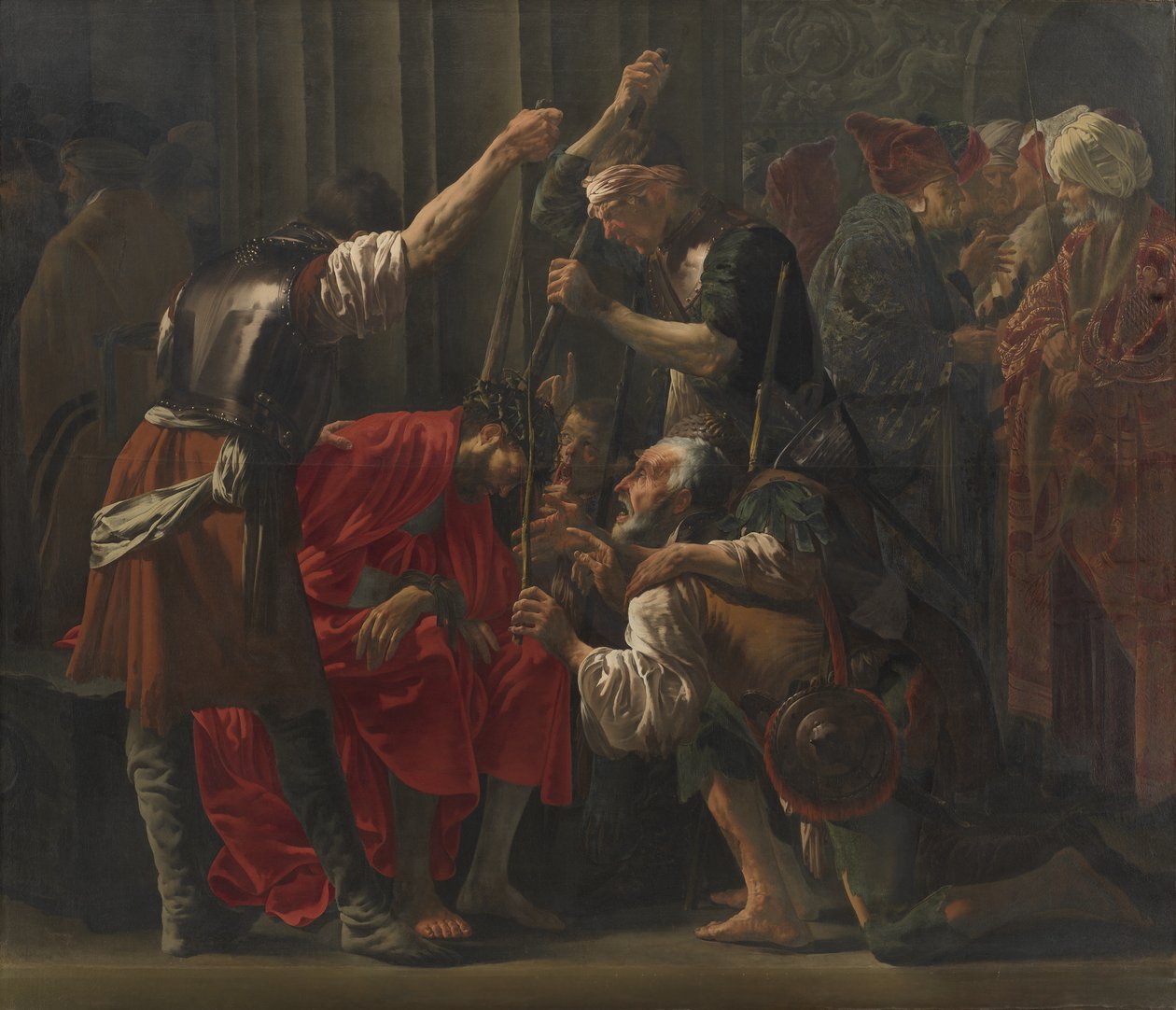 Kristus kronet med torne af Hendrick ter Brugghen