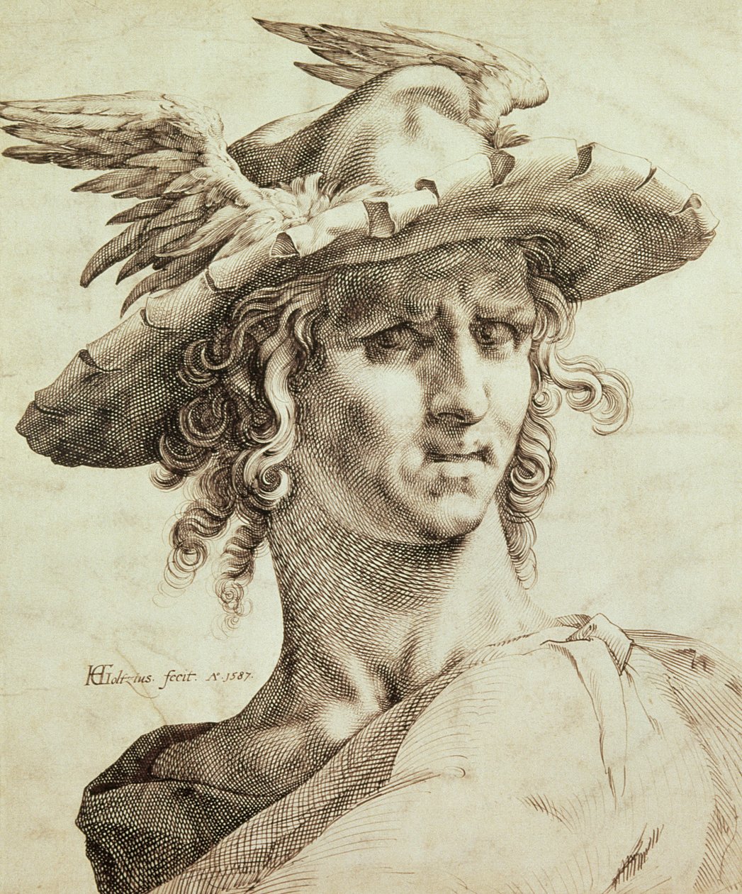 Kviksølv (blyant) af Hendrik Goltzius