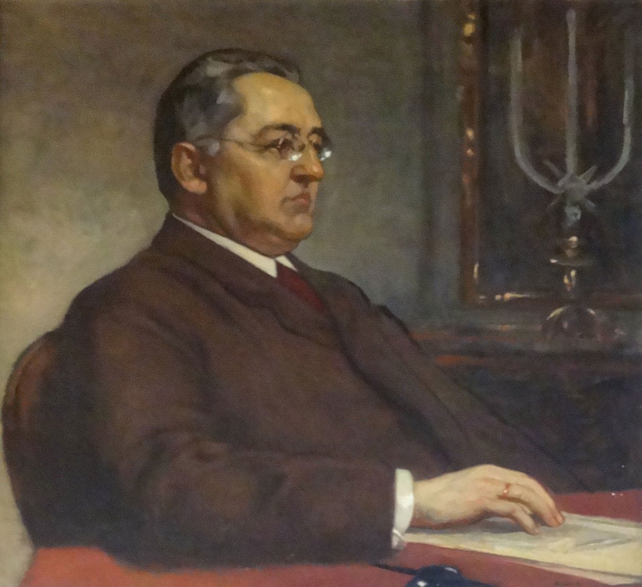 Portræt af Hendrik IJssel de Schepper (1844-1909) af Hendrik Haverman
