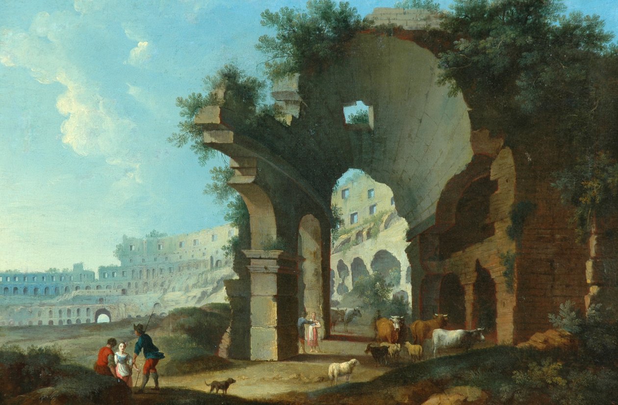 Colosseum i Rom af Hendrik van Lint