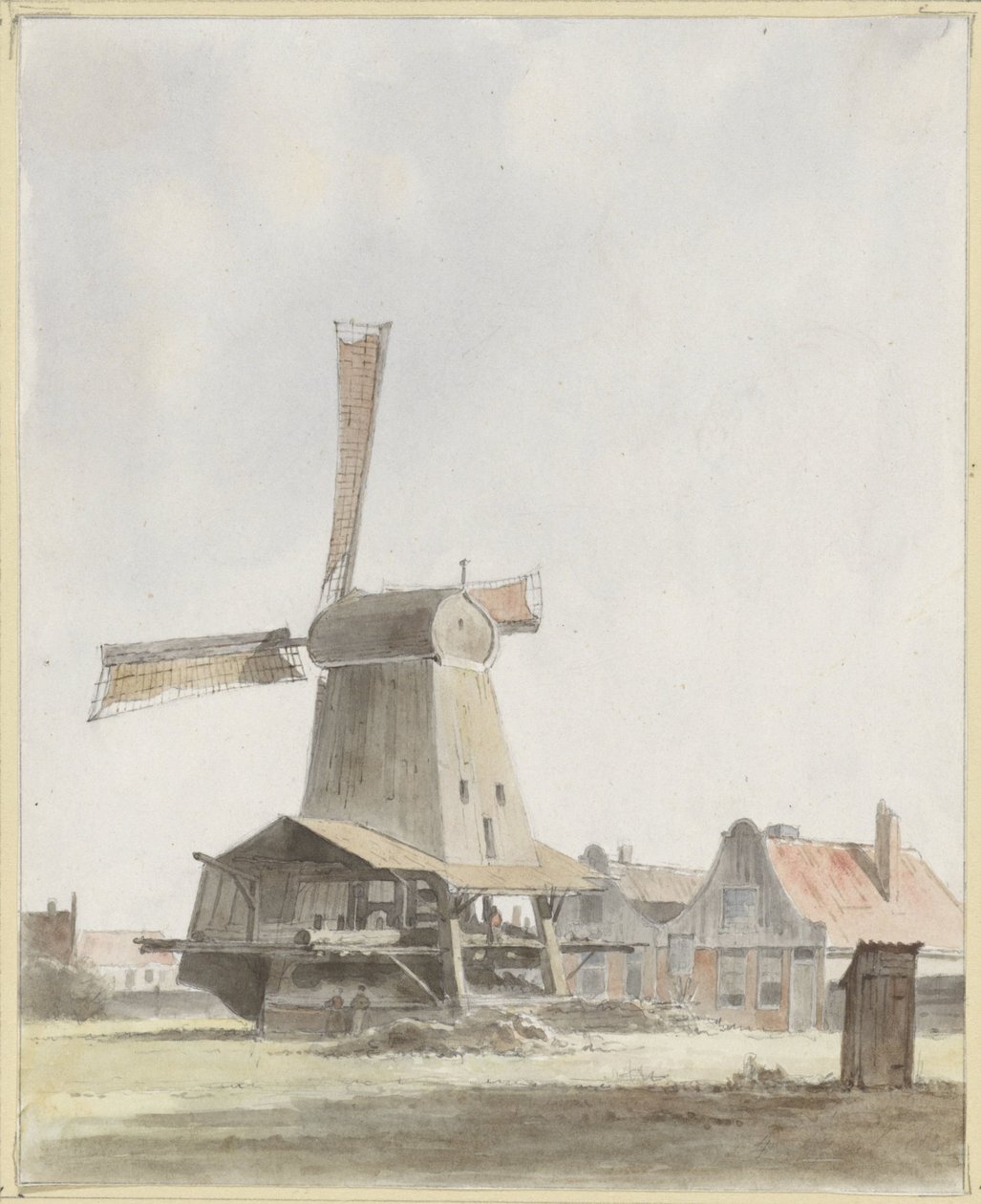 Træsavværk af Hendrik Abraham Klinkhamer