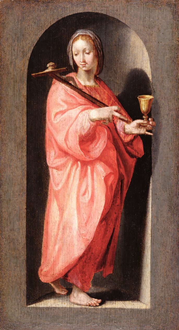 Faith, ca. 1600 (olie på panel) af Hendrik Goltzius