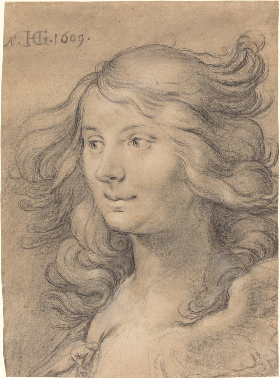 Leder af en sirene af Hendrik Goltzius