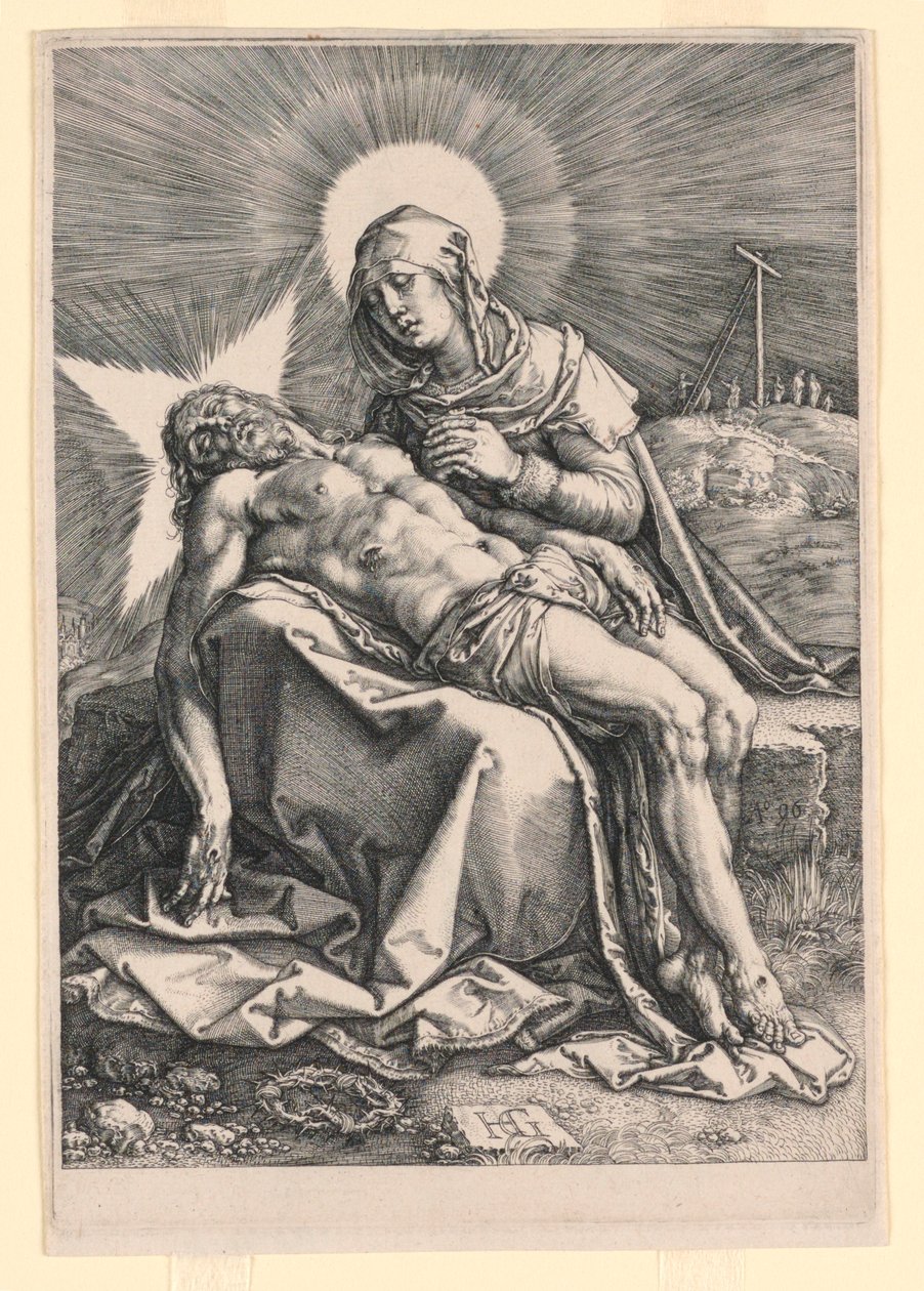 Pieta af Hendrik Goltzius