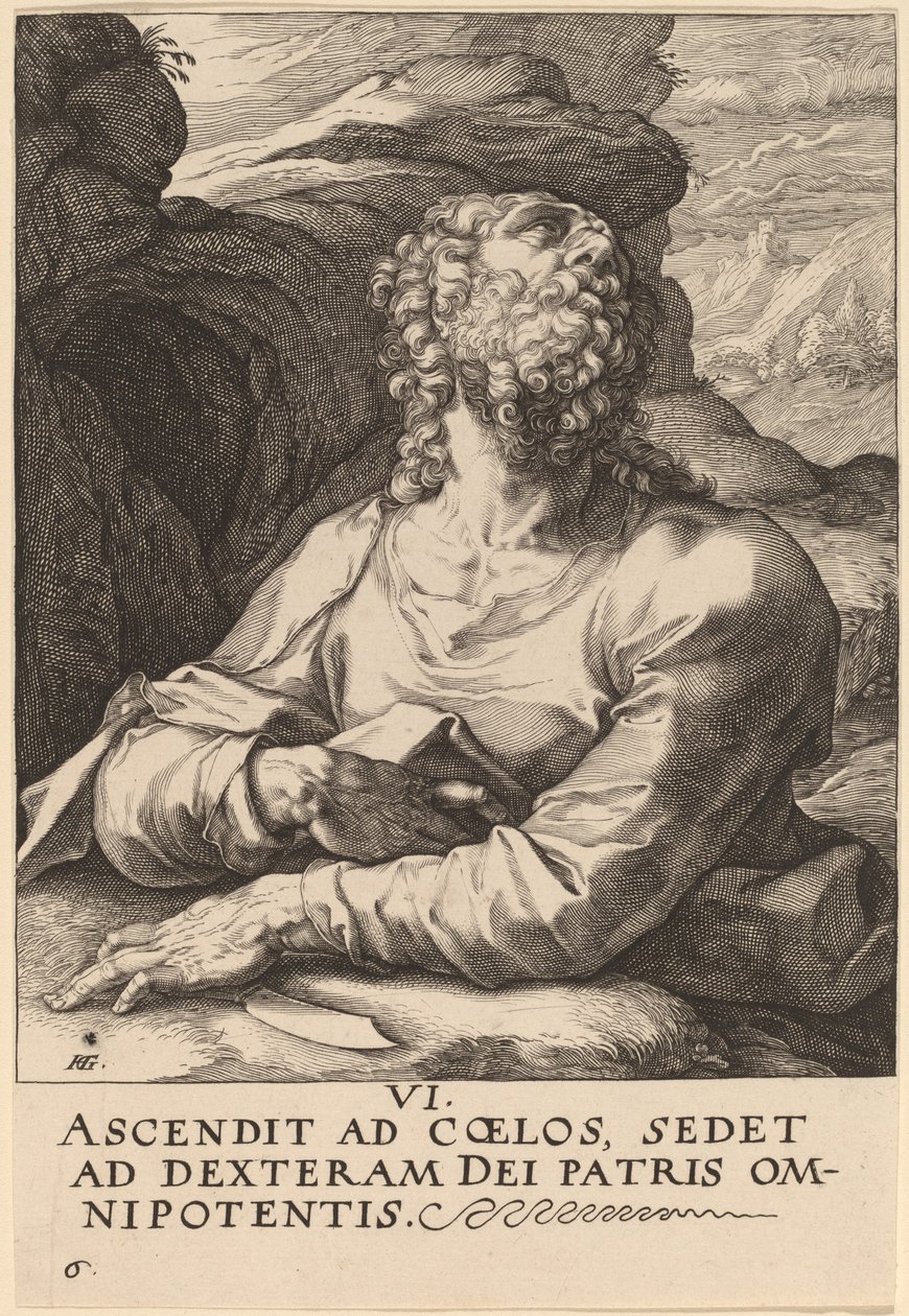 Sankt Bartolomæus af Hendrik Goltzius