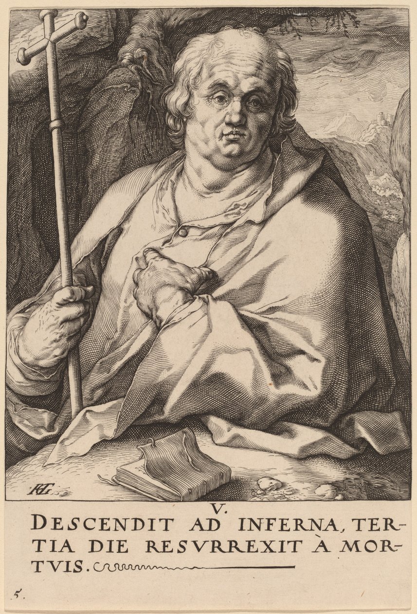 Sankt Filip af Hendrik Goltzius