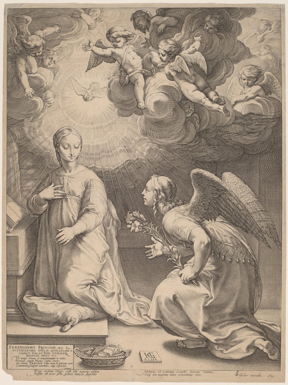 Bebudelsen af Hendrik Goltzius