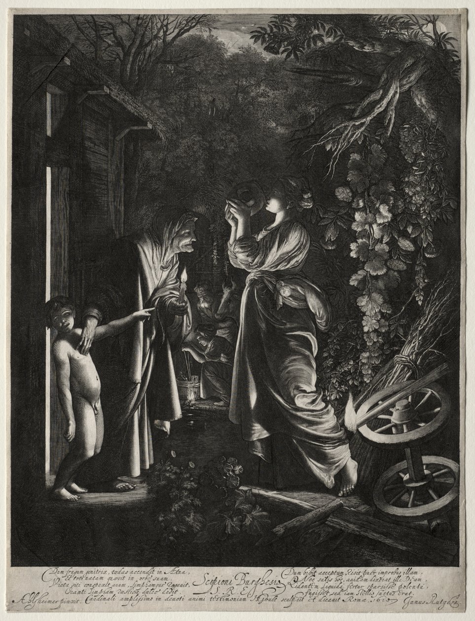 Bespottelsen af Ceres af Hendrik Goudt