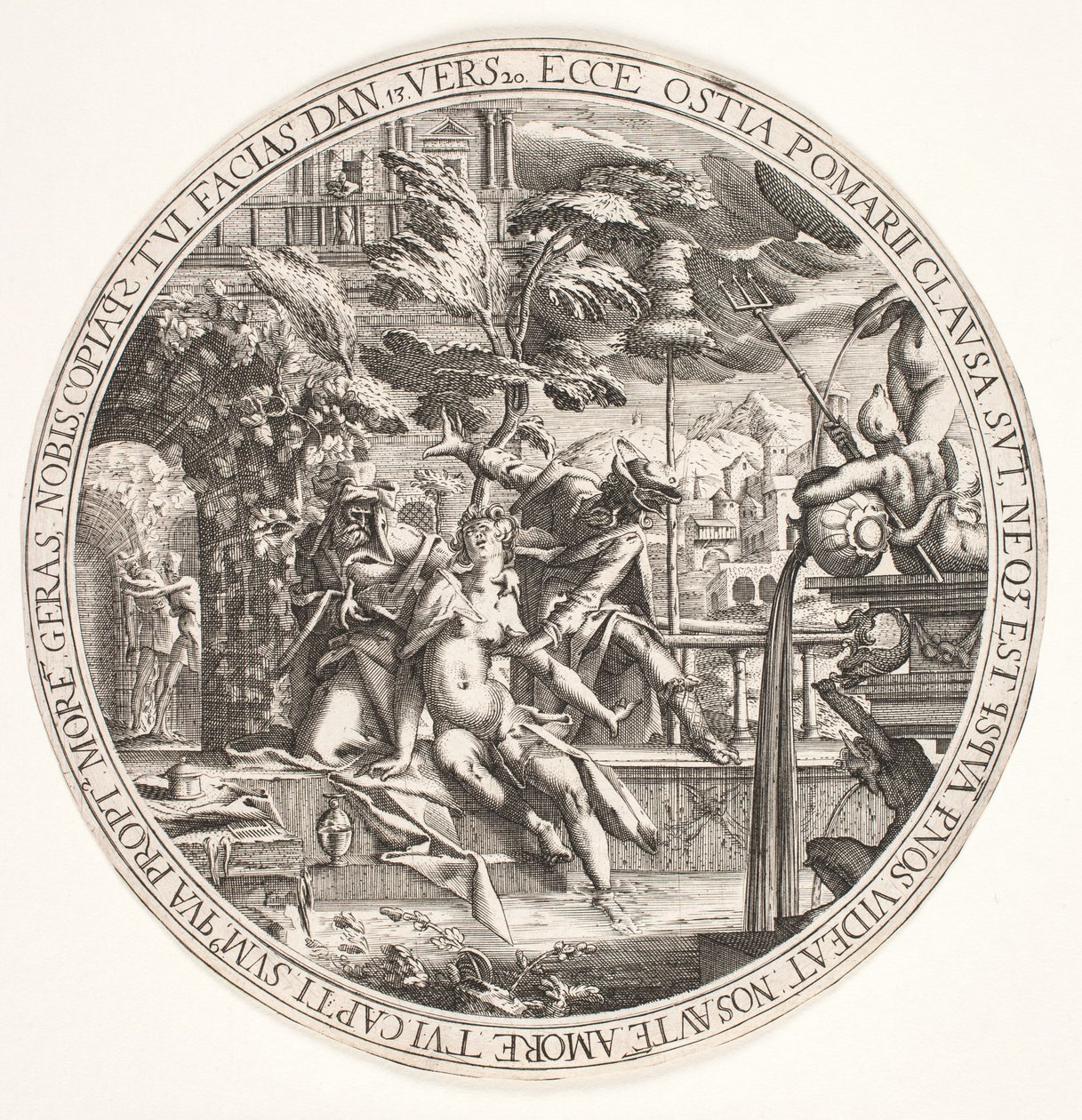 Susanna i badet af Hendrik I Hondius