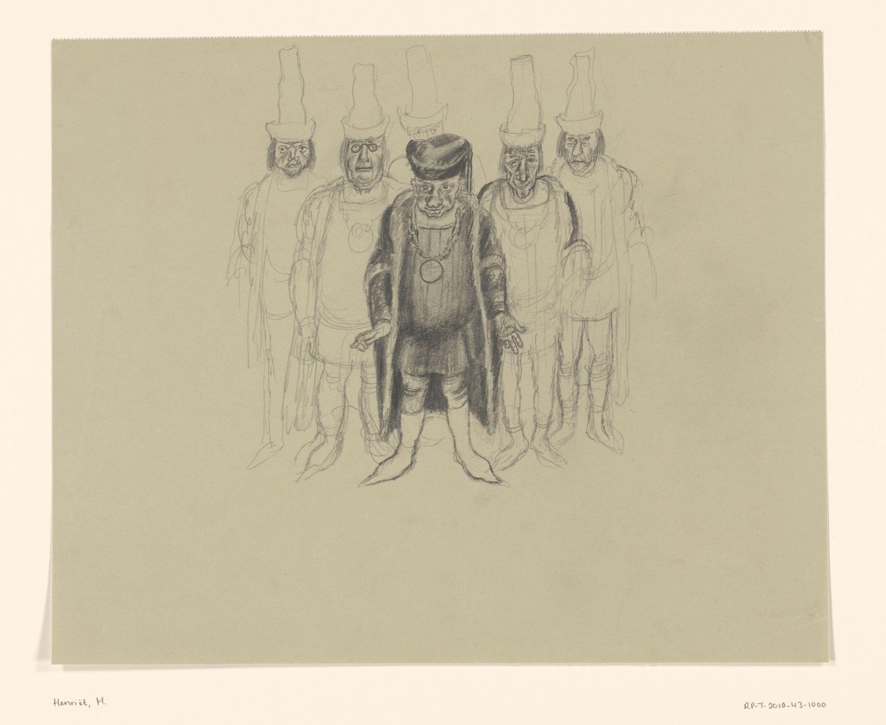Ledet gruppe af Henk Henriët
