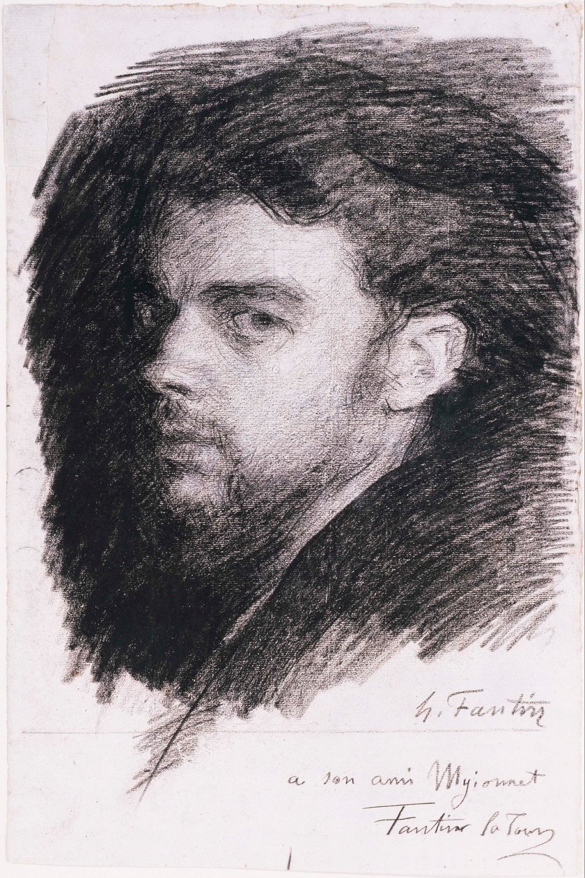 Selvportræt af Ignace Henri Jean Fantin Latour